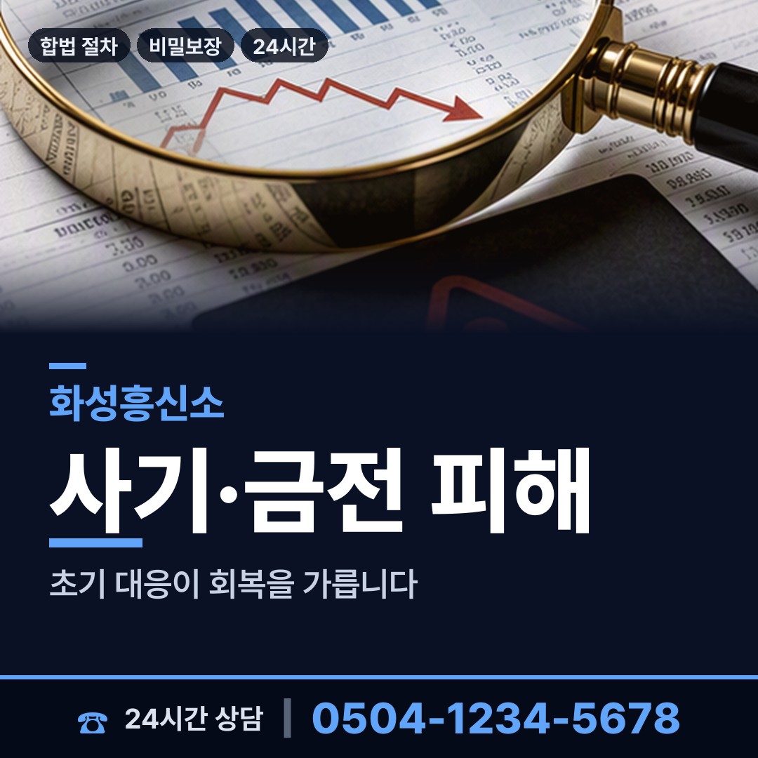 화성 향남읍 긴급조사 상담 안내